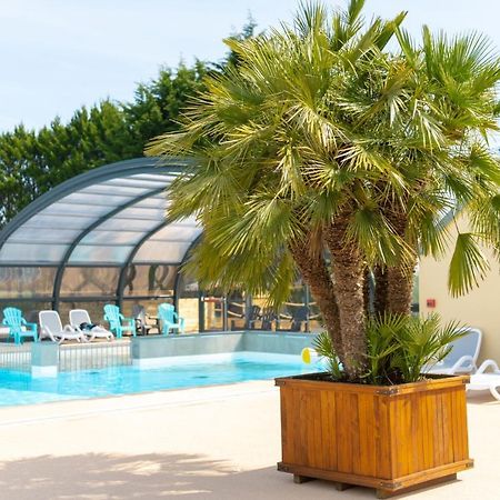 Camping Les Carolins Saint-Lo-d'Ourville Exterior foto