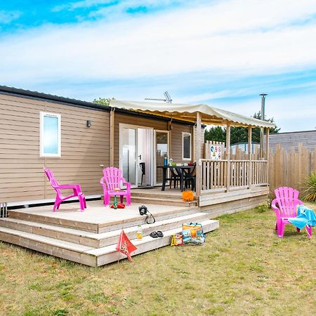 Camping Les Carolins Saint-Lo-d'Ourville Exterior foto