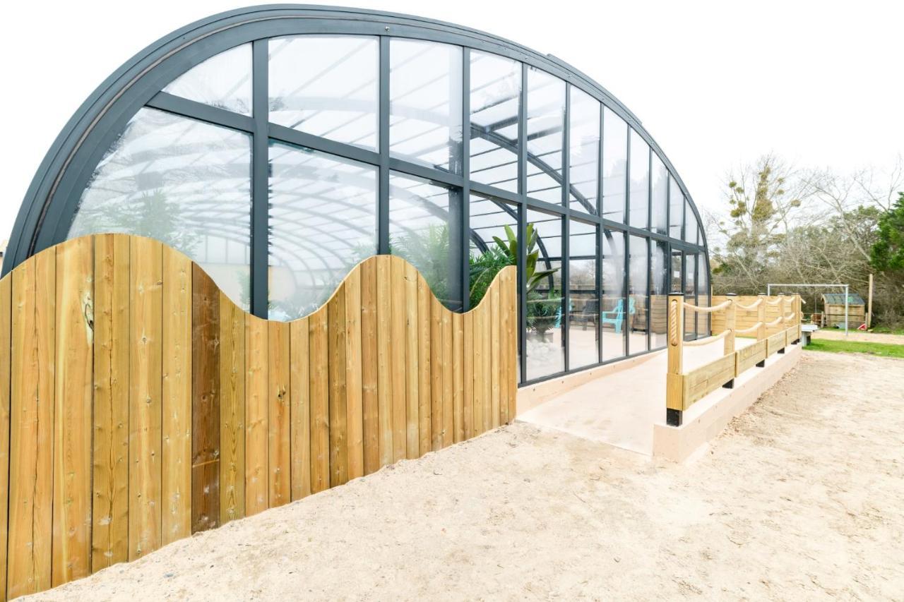 Camping Les Carolins Saint-Lo-d'Ourville Exterior foto
